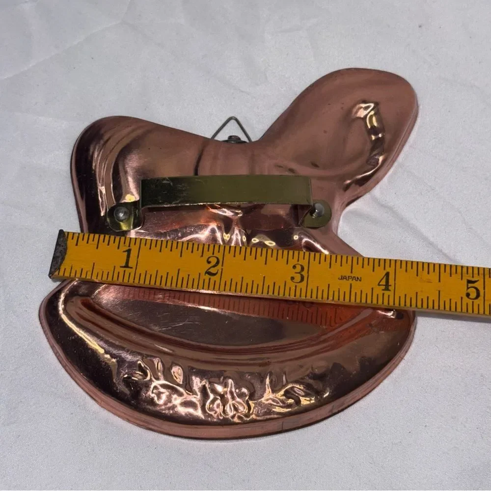 Copper rocking horse cookie press Wall Decor